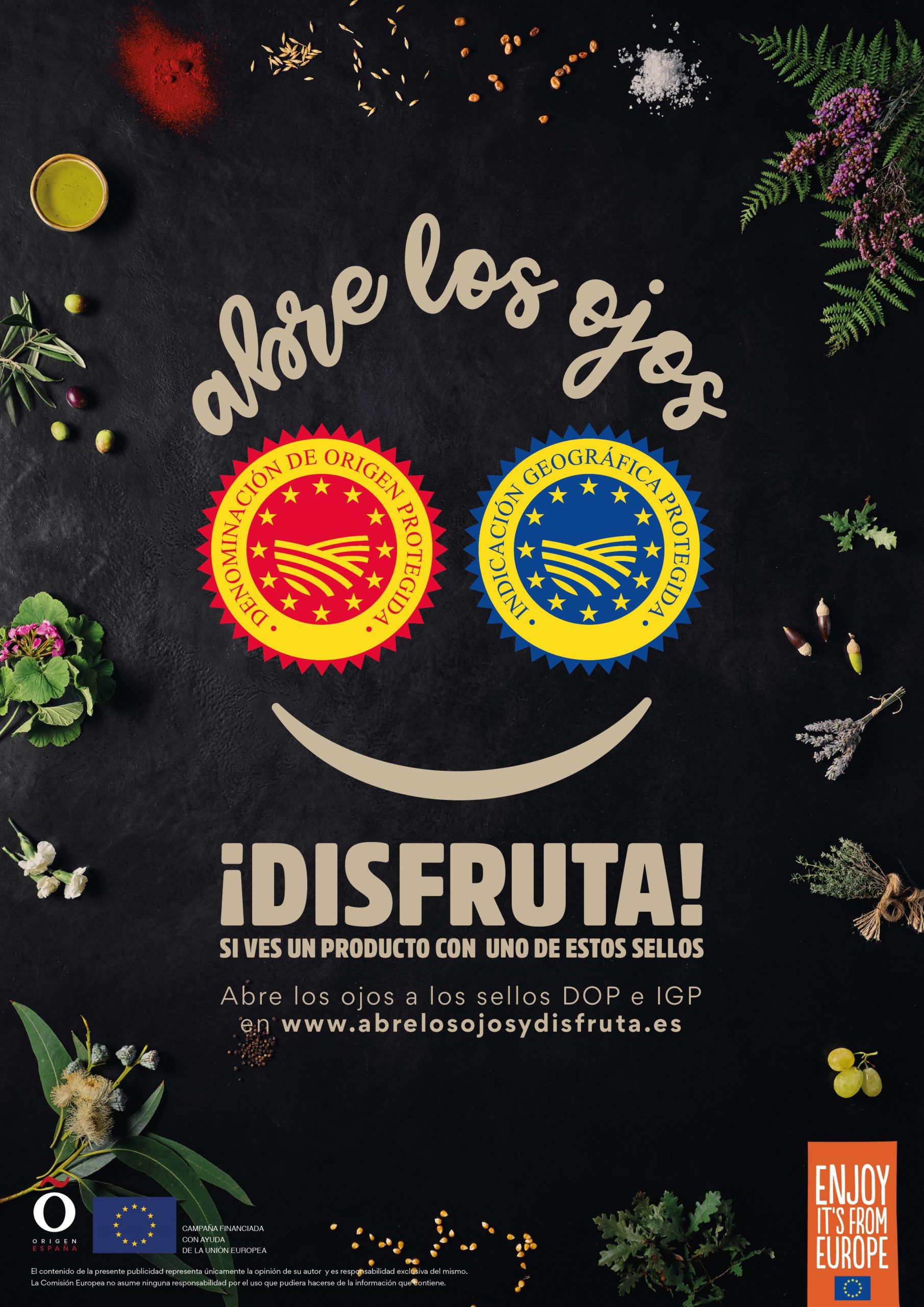 “Abre los ojos ¡Disfruta!” La DOP Jabugo participa en esta campaña de Origen España